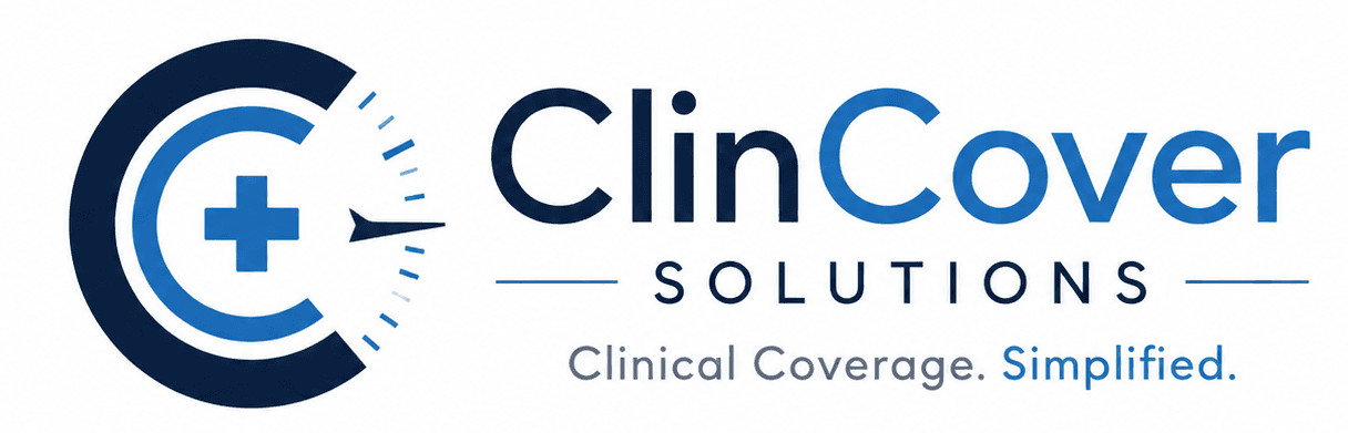 ClinCover Solutions. Clinical Coverage. Simplified.